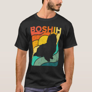 Boshih Vintage Sonnenuntergang Mama Papa T-Shirt