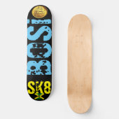 BOSI 8 1/2" Skateboarddecke Skateboard (Vorderseite)