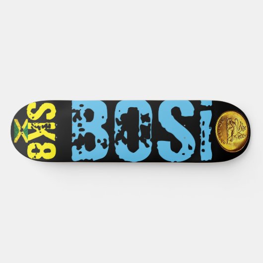 BOSI 8 1/2" Skateboarddecke Skateboard (Horizontal)