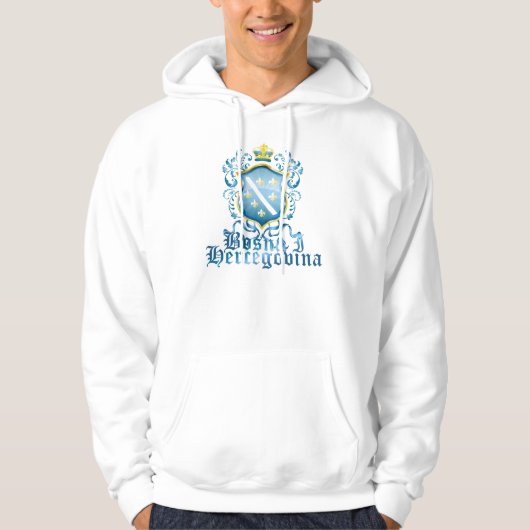 Bosna Wappen Hoodie (Vorderseite)