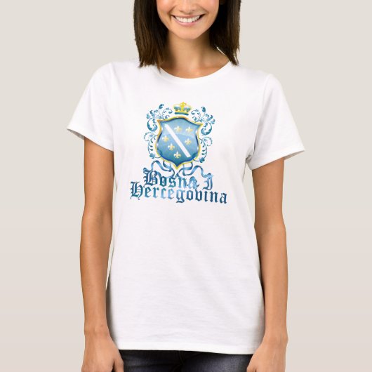 Bosna Wappen T-Shirt (Vorderseite)