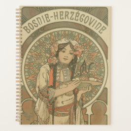 Bosnia and Herzegovina by Alphonse Mucha (1900) Planer