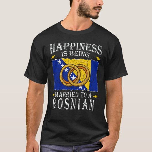 Bosnia and Herzegovina Marriage Bosnian Herzegovin T-Shirt (Vorderseite)