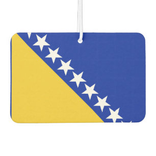Bosnia Flag Autolufterfrischer