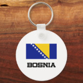 Bosnia Flag Schlüsselanhänger (Vorderseite)