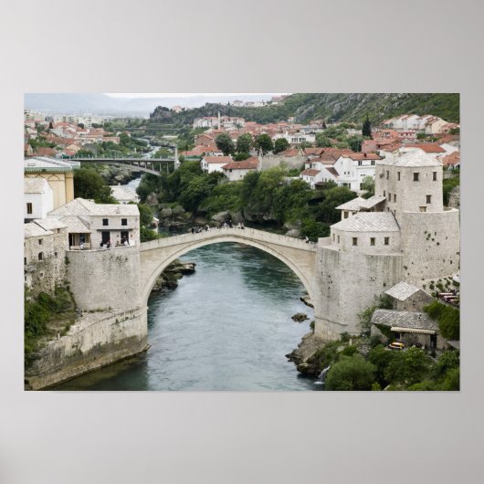 Bosnia-Hercegovina - Mostar. The Old Bridge Poster (Vorne)