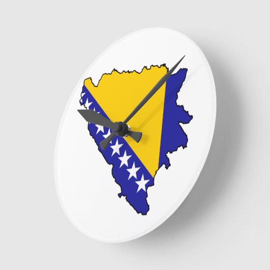 Bosnian Wall Clock Runde Wanduhr (Winkel)