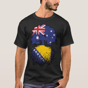 Bosnien-bosnisch-australisch-australische Tree Roo T-Shirt