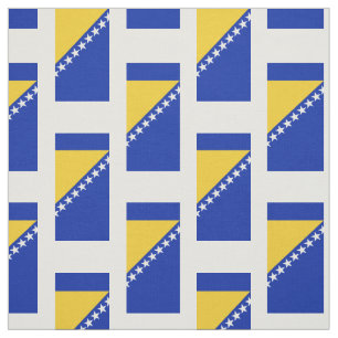Bosnien-Flagge Stoff