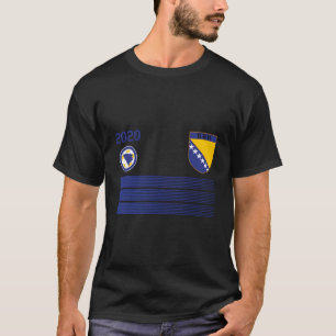 Bosnien & Herzegowina Fußball Jersey 2020 B&H Socc T-Shirt