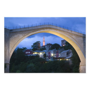 Bosnien-Herzegowina - Mostar. Die alte Brücke 2 Fotodruck