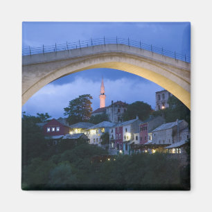 Bosnien-Herzegowina - Mostar. Die alte Brücke 2 Magnet