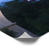 Bosnien-Herzegowina - Mostar. Die alte Brücke 2 Poster (Ecke)