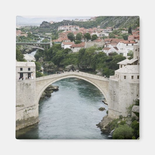 Bosnien-Herzegowina - Mostar. Die alte Brücke Magnet (Vorne)