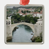 Bosnien-Herzegowina - Mostar. Die alte Brücke Silbernes Ornament (Vorne)