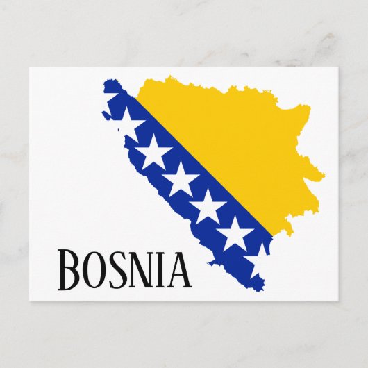 Bosnien Postkarte (Vorderseite)