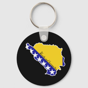 Bosnien-Schlüsselanhänger Schlüsselanhänger
