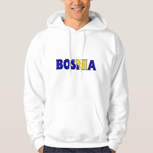 Bosnien-Shirt Hoodie (Vorderseite)