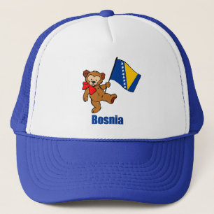 Bosnien-Teddybär Truckerkappe