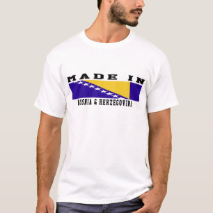 Bosnien u. Herzegowina gemacht in den Entwürfen T-Shirt