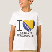 Bosnien u. Herzegowina T-Shirt (Vorderseite)
