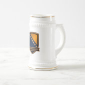 Bosnien und Herzegowina Bierglas (VorderseiteRechts)