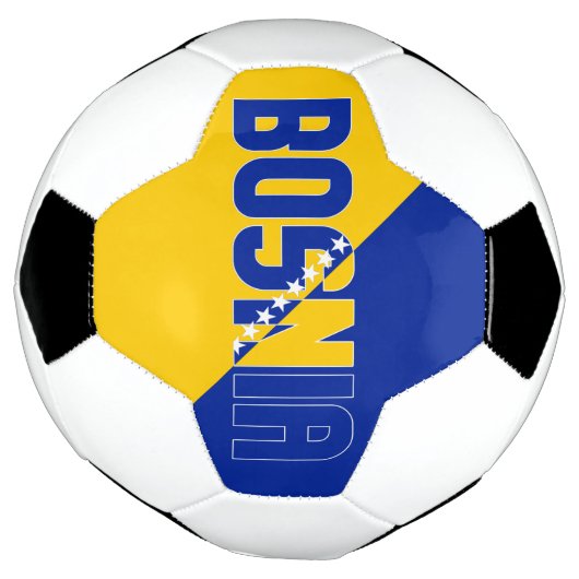 Bosnien und Herzegowina Flag Adorable Patriotic Fußball (Gedreht)