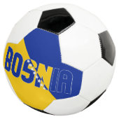 Bosnien und Herzegowina Flag Adorable Patriotic Fußball (Dreiviertel)