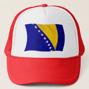 Bosnien und Herzegowina Flagge Mütze