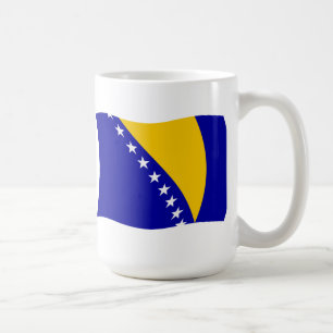 Bosnien und Herzegowina Flagge Tasse