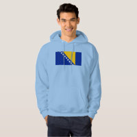 Bosnien und Herzegowina-Flaggen-Hoodie – Patriotis
