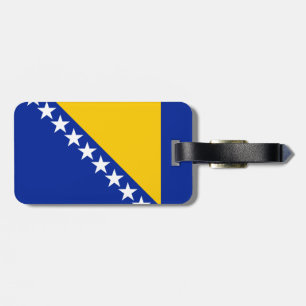 Bosnien und Herzegowina Gepäckanhänger mit Ledergu