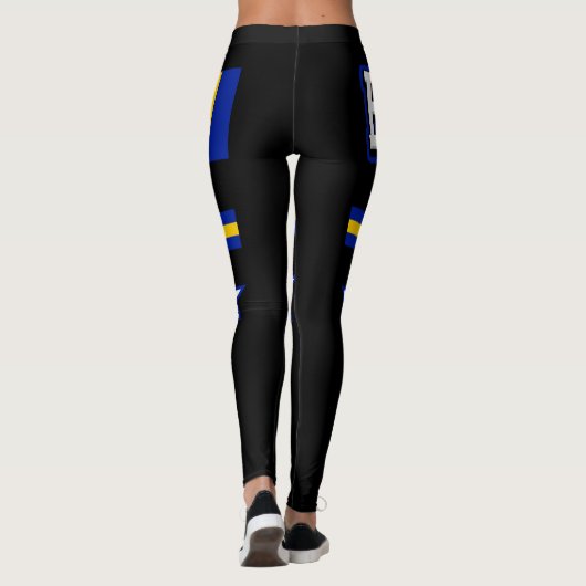 Bosnien und Herzegowina kennzeichnen Leggings (Rückseite)