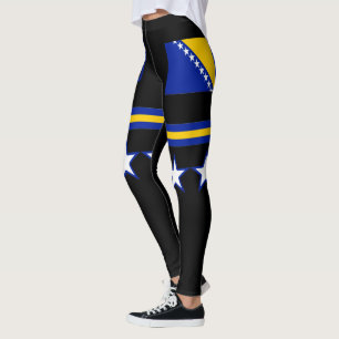 Bosnien und Herzegowina kennzeichnen Leggings