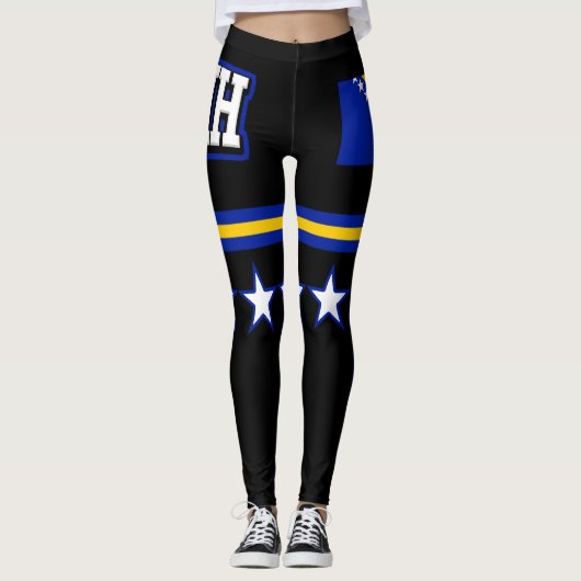 Bosnien und Herzegowina kennzeichnen Leggings (Vorderseite)