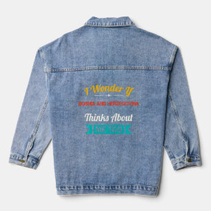 Bosnien und Herzegowina Lustiges Vintage-Souvenir Jeansjacke