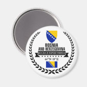 Bosnien und Herzegowina Magnet (Vorderseite/Rückseite)