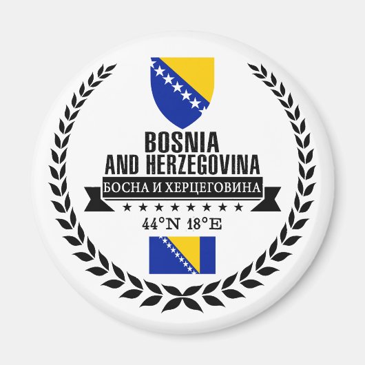 Bosnien und Herzegowina Magnet (Vorne)