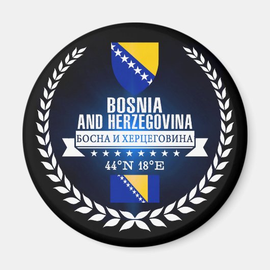 Bosnien und Herzegowina Magnet (Vorne)