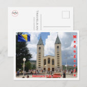 Bosnien und Herzegowina - Međugorje - Postkarte (Vorne/Hinten)