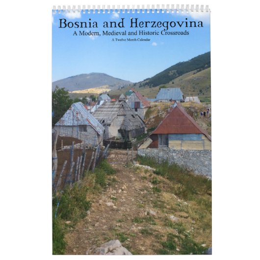 Bosnien und Herzegowina Moderne mittelalterliche G Kalender (Titelbild)