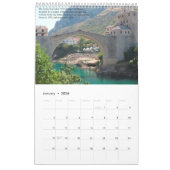 Bosnien und Herzegowina Moderne mittelalterliche G Kalender (Jan 2026)