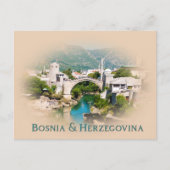 Bosnien und Herzegowina: Mostar Postkarte (Vorderseite)