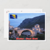 Bosnien und Herzegowina - Mostar - Stari Most - Postkarte (Vorne/Hinten)