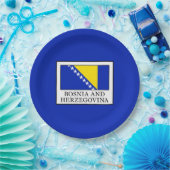 Bosnien und Herzegowina Pappteller (Party)