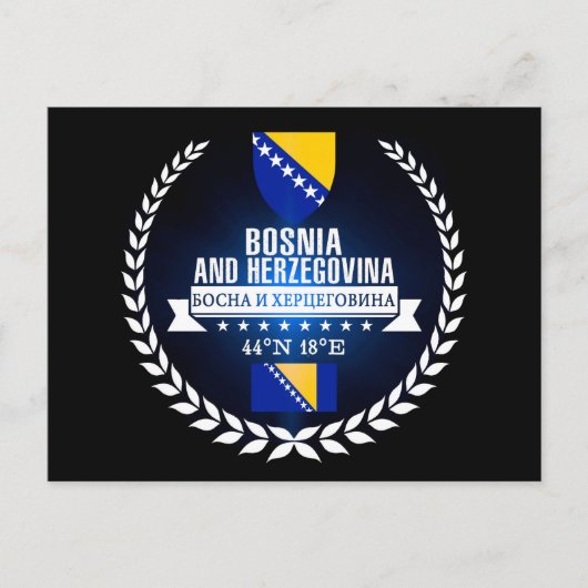 Bosnien und Herzegowina Postkarte (Vorderseite)