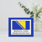 Bosnien und Herzegowina Postkarte (Stehend Vorderseite)