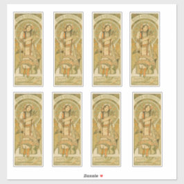 Bosnien und Herzegowina von Alphonse Mucha (1900) Aufkleber