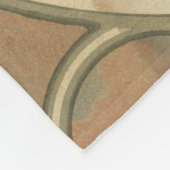 Bosnien und Herzegowina von Alphonse Mucha (1900) Fleecedecke (Ecke)