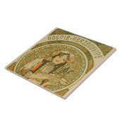 Bosnien und Herzegowina von Alphonse Mucha (1900) Fliese (Seite)